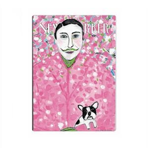 New Yorker Magazine Spring Forward Maira Kalman Magnet